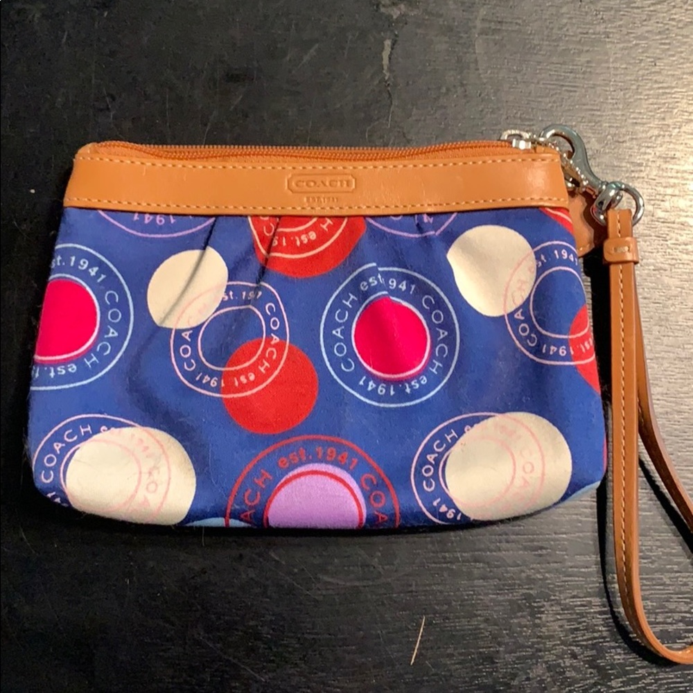 Coach wristlet